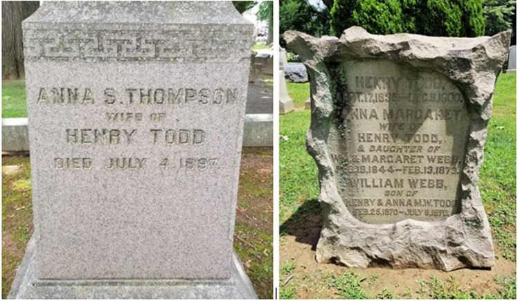 THOMPSON Anna and Henry Todd new PSed